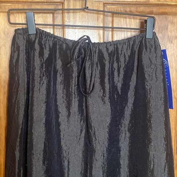 Black Formal Long Maxi Skirt by Chelsea Nights Size 12 NWT Y2K - Picture 6 of 13